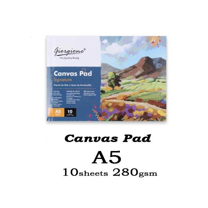 Giorgione signature Canvas Pad 10sheets / 280gsm | Lazada PH