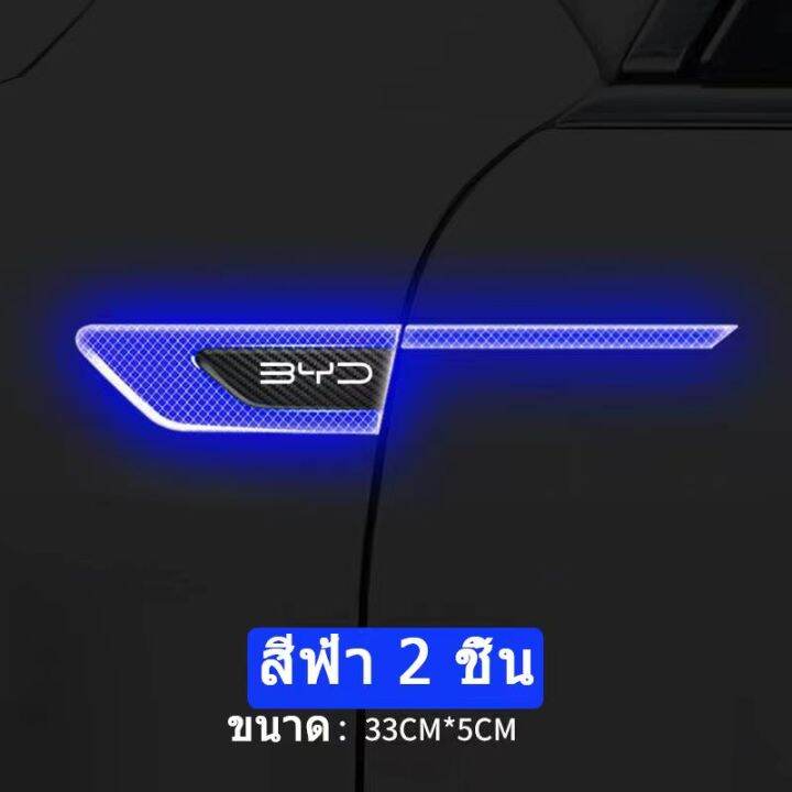 zlwr-เหมาะสำหรับ-byd-atto-3-สติกเกอร์สะท้อนแสงพิเศษ-สติกเกอร์ด้านข้างรถ-บังโคลน-อุปกรณ์ตกแต่ง-สติกเกอร์-byd-yuan-plus-สติกเกอร์รถ-การปรับเปลี่ยน