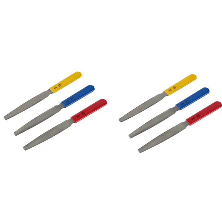 Bass Nut File Set, Carbon Steel Guitar Fret File, Guitar Repairing and