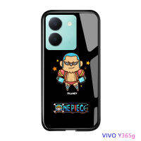 Volans เคส Vivo Y36 5G การ์ตูนสำหรับเด็กผู้หญิงน่ารักสำหรับเด็กผู้หญิงอนิเมะสำหรับเด็กผู้หญิงตัวละครตัวละครเย็นลัฟฟี่ซานจิกระจกนิรภัยมันวาวเคสฝาครอบกันกระแทก