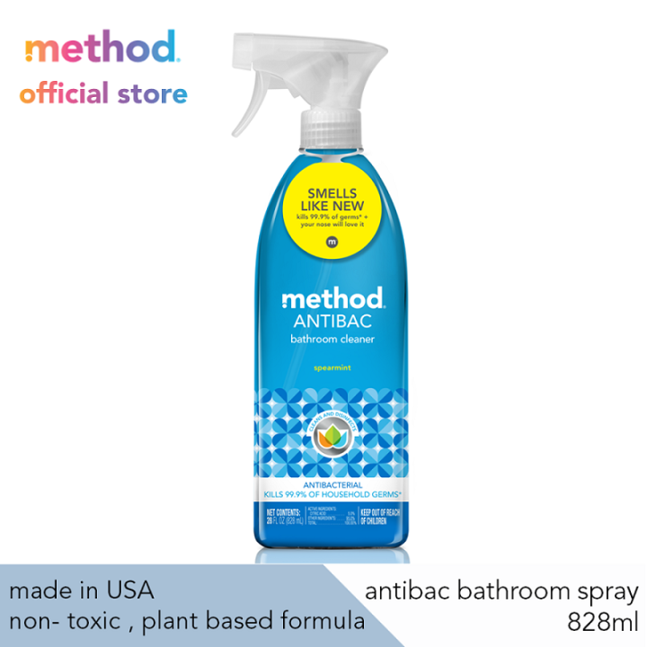 method Antibacterial Bathroom Cleaner 828ml Lazada