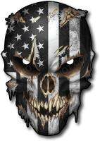 For Skull American Flag Vinyl Decal Stickers Car Truck Sniper Marines Army Navy Military Graphic