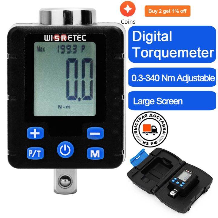 Digital Torque Meter 0.3340 Nm Wrench Torsional Dynamometer Digital Torque Meter 0.3340 Nm Wrench Torsional Dynamometer