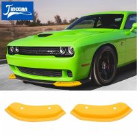 JIDIXIAN สีเหลืองกันชนหน้า S Plitter ป้องกันลิปสปอยเลอร์ D Iffuser ยามปกคลุมสำหรับ Dodge Challenger SRT Hellcat 2015-2020