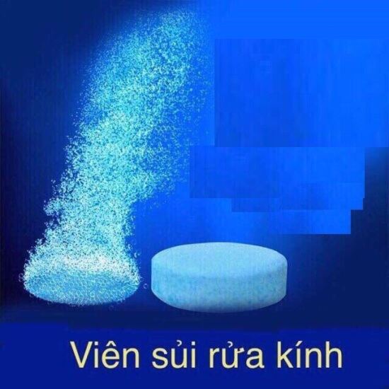 Combo 20 viên sủi pha nước rửa kính lái ô tô, xe hơi 20b932 - ảnh sản phẩm 2