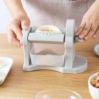 Dumpling Press Mold Semi-automatic Pie Dumpling Maker Tool Pie S9A9