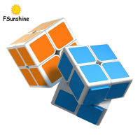 รูบิค 2x2 แม่เหล็ก Qiyi 2X2 Rubiks Cube Creative Bullet Block Magic Cube ปริศนาสร้างสรรค์ Smooth เปลี่ยนรูปร่าง Toys【cod】