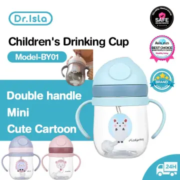 Toddler Cups with Straw Gravity Ball Wide Caliber Drinking Milk