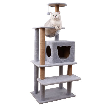 Spot parcel post Aini Cat Toy Cat Scratch Board Cat Nest Cat Tree Multi-Layer Space Capsule Cat Climbing Frame Cat Scratch Trees A Generation of Fat