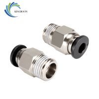 5pcs PC6 PC4-01 Pneumatic Connector For E3D V5 V6 3D Printer Parts Quick Jointer Feeding 1.75mm Filament Pipe Remote Push Bowden