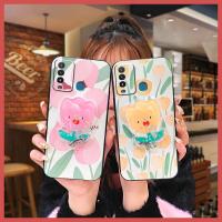 cartoon glisten Phone Case For Itel P37 Pro/Vision2 Plus Cute Durable Shockproof Waterproof protective Cover foothold