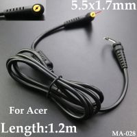 1pcs DC Plug 5.5x1.7mm 5.5x1.7mm DC Power Supply Cable for Lenovo for Acer Toshiba Acer Laptop Charger DC Cable 5.5x1.7