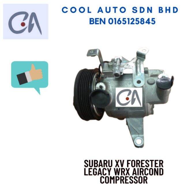 Subaru Xv Forester Legacy Wrx Aircond Compressor Lazada