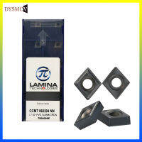 10ชิ้น LAMINA CCMT060204 NN LT10ภายในหลุมเปลี่ยนเครื่องมือคาร์ไบด์แทรก CNC ศูนย์เครื่องจักรกลกลึงตัดเปลี่ยนเครื่องมือแทรก