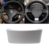 Newprodectscoming AX Chrome Steering Wheel Insert Cover For VW Golf MK5 GTI Passat B6 3C Eos Jetta Touran Steering Wheel Badge Trim