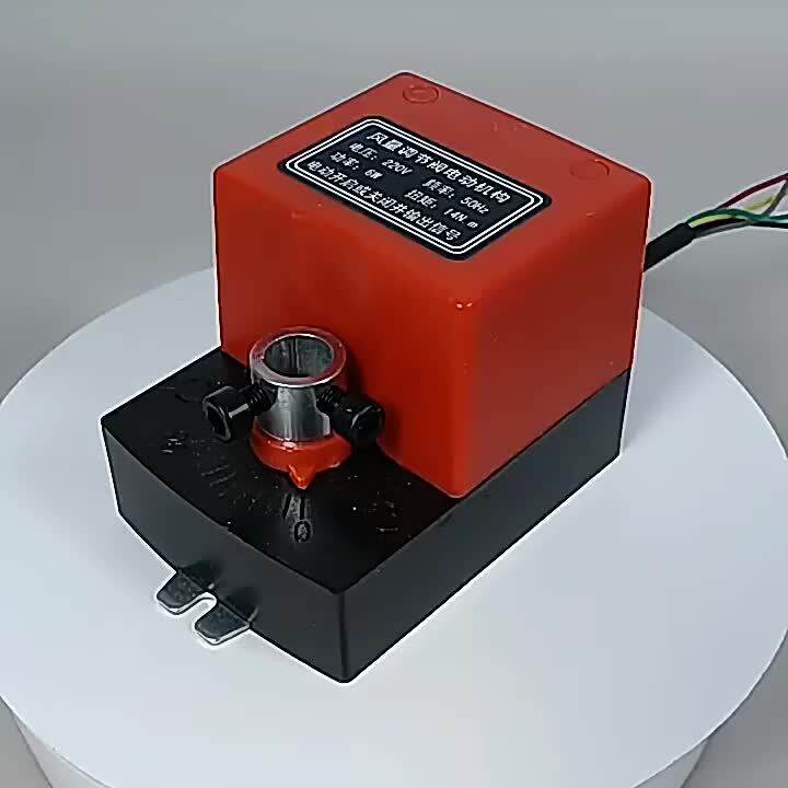 Stainless Steel 201 Motorized Air Damper Valve - 76mm, 12VDC/24VDC/AC220V Options For HVAC Duct