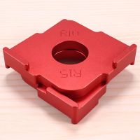 Aluminum Alloy Radius Jig Router Templates, Radius Quick-Jig Router Bit Templates for Routing Rounded Corners ,Set of 2