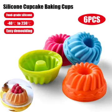 Silicone Pastry Tool  Cake Tools - 6pcs Shape Silicone Cupcake