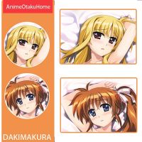 อะนิเมะ Magic Girl โคลงสั้น ๆ Nanoha Nanoha Takamachi ไขมัน Testarosa Harlaown ปลอกหมอนกอดหมอน Otaku เครื่องนอน Dakimakura