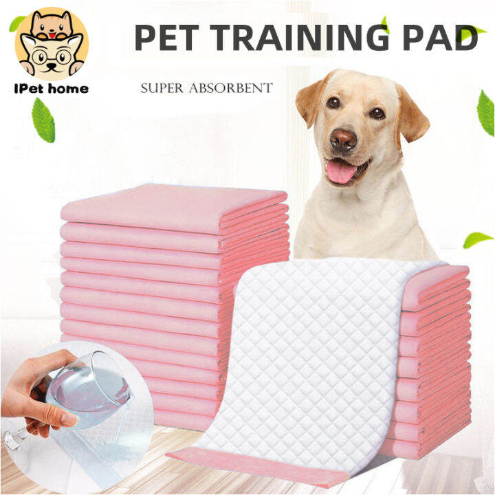 Pet Pink Training Pad Dog Pee Pad Dog Potty Cat Pads Disposable