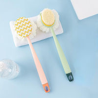 Double-sided Bath Brush Long Handle Soft Bristle Bath Brush Detachable Bath Towel Bath Ball Powerful Back Scrub Brush