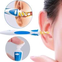 Ear Cleaner Ear Wax Removal Tool Silicon Ear Spoon Tool Set 16 Pcs Care Soft Spiral for Ears Cares Health Tools Cleaner Health