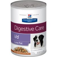 (ลด50%) Hills Prescription Diet Digestive i/d Low Fat 345 G. อาหารเปียกกระป๋องสำหรับสุนัข ขนาด 345 ก. เฉพาะวันนี้เท่านั้น !