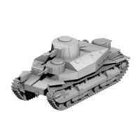 Ssmodel 72624 V1.7 172 3D พิมพ์เรซิ่นทหารรุ่นโดย ija Type95 Heavy TANK