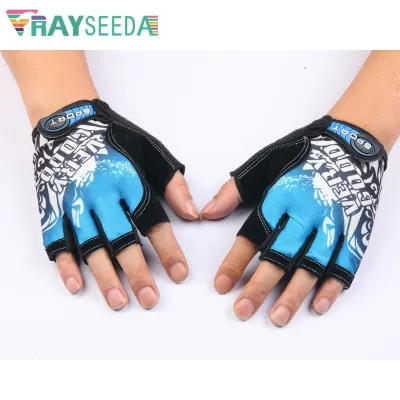 High Elastic Half Finger Cycling Gloves Cool Quick Dry Riding Bike Bicycle Sports Gloves Men Women Gym Fitness Gloves