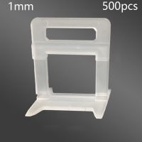 500Pcs 1mm leveling Base Tile Levelling Spacers Flooring Tiling Tool For Suit Household System Floor Tile Kits Tools