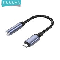 KUULAA For iPhone to 3.5mm Headphones Adapter For iPhone 14 13 12 11 Pro 8 7 Aux 3.5mm Jack Cable For ios Adapter Accessories