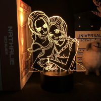 Oosaki Nana 3d led lamp for bedroom manga night lights manga avatar anime figure action room decor cute personalized lover gift