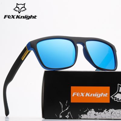 【CW】∋  fox knight sports polarized sunglasses luxury brand designer 2023 outdoor driving beach surfing women men mirror shades