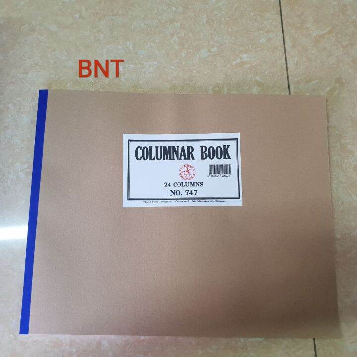 Columnar Notebook 24 columns Lazada PH