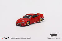 MINI GT No.527 Nissan Silvia (S15) Rocket Bunny Red RHD MGT00527-R