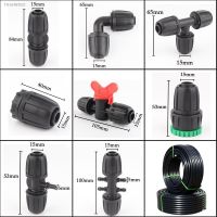 ♝ↂ❄ 5pcs 16mm Garden Irrigation Tube Connector POM Watering Hose Nut Elbow Tee Connectors Agricultural irrigation PE Pipe Joints