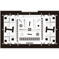 Charttu ISO12233 QE2X 711*400X0.25mm The Highest Resolution Lines Measure 4000 LW/PH Test Chart Checker Camera Webcam Resolution Inspection Tools