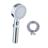 Shower Head with Handheld Detachable Water Showerheads Sprayer with 4 Settings Bathroom Supplies Shower Head with Hose for Showering Accessories gaudily