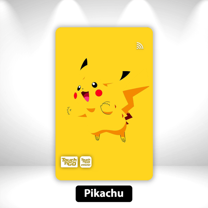 [Pokemon] Pikachu - Sticker TNG Sticker TNG NFC CHIP Card Skincard ...