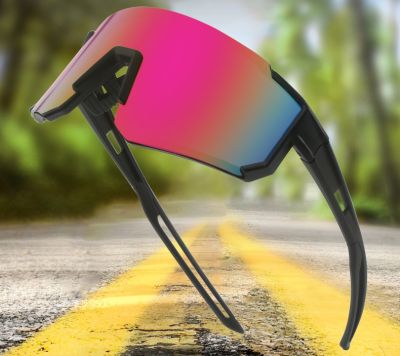 【YF】◄△⊕  New Polarized Cycling Glasses Outdoor Eyewear Men Mountain Road MTB UV400 Sunglasses Riding Goggles