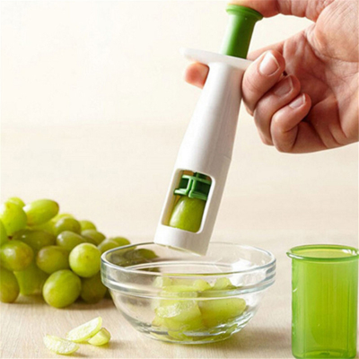 Creative Grape Tomato Cutter Slicer ผลไม้ขนาดเล็ก Splitter เครื่องมือสำหรับสลัดครัวเบเกอรี่อุปกรณ์ทำอาหาร Manual Cut Gadget