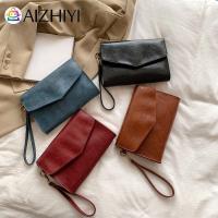 Chic Fashion Ladies Envelope Bag Solid Color Envelope Bag Classic Women PU Leather Day Clutch Causal Evening Pouch