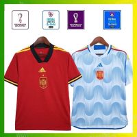 ✲ เสื้อกีฬาแขนสั้น ลายทีมชาติฟุตบอล World Cup [รุ่นพัด] 22-23