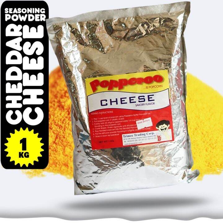 Popperoo 1kg Cheese Powder for French Fries and Popcorn Lazada PH