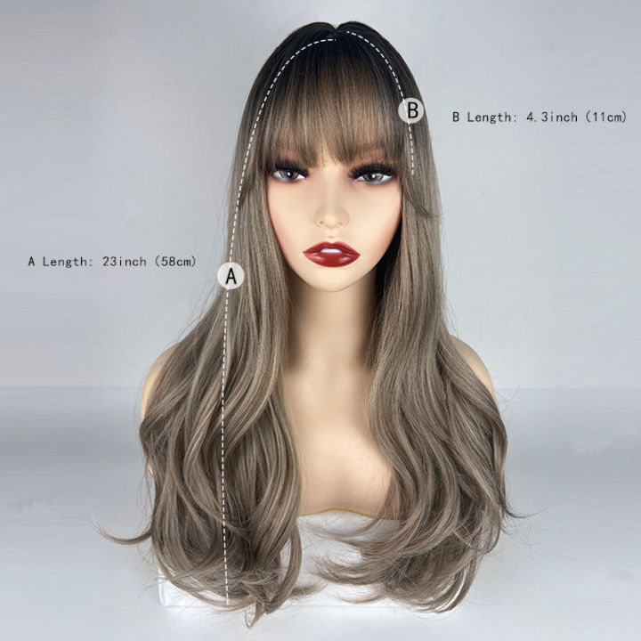 urcgtsa-synthetic-wigs-long-wavy-cosplay-party-wig-for-women-natural-hair-wig-daily-heat-resistant-wig-with-bangs