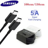 [KOLT Digital] สาย Samsung Type C ของแท้ Pd Usb ไปยัง Usbc 45W 5A ชาร์จเร็วสุดๆสำหรับ Galaxy S23 S22 S21 S20 Note 20 Ultra Z Flip4 Fold4