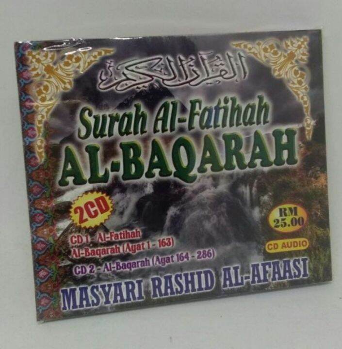 Cd Sheikh Misyari Rasyid Surah Al Baqarah Full 2 Cd Lazada Cd Sheikh Misyari Rasyid Surah Al Baqarah Full 2 Cd Lazada