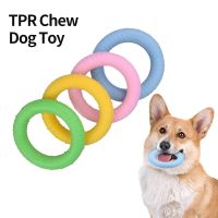 TEXDog Flying Disk Toys Anti-Bite Floating Interactive Chew Toy for Small Medium Large Dogs EVA Dog Training Ring Dog Accessories