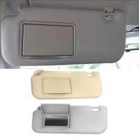 [HOT IUXKLKXLWSGH 551] สำหรับ Toyota Corolla 2014 2015 2016 2017 2018รถด้านหน้าซ้าย/ขวา Sun Visor แผง Sunvisor พร้อมกระจกแต่งหน้าภายในรถ