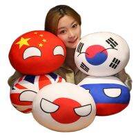 10203040เซนติเมตรประเทศบอลของเล่นตุ๊กตาจี้ Polandball พวงกุญแจตุ๊กตาสหภาพโซเวียตสหรัฐอเมริกาฝรั่งเศสรัสเซียสหราชอาณาจักรญี่ปุ่นเยอรมนีอิตาลีตกแต่ง